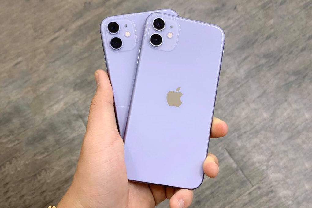 iPhone 11 Tím(Pin 100%,2 lần sạc) - Apple Tân Phú BMT