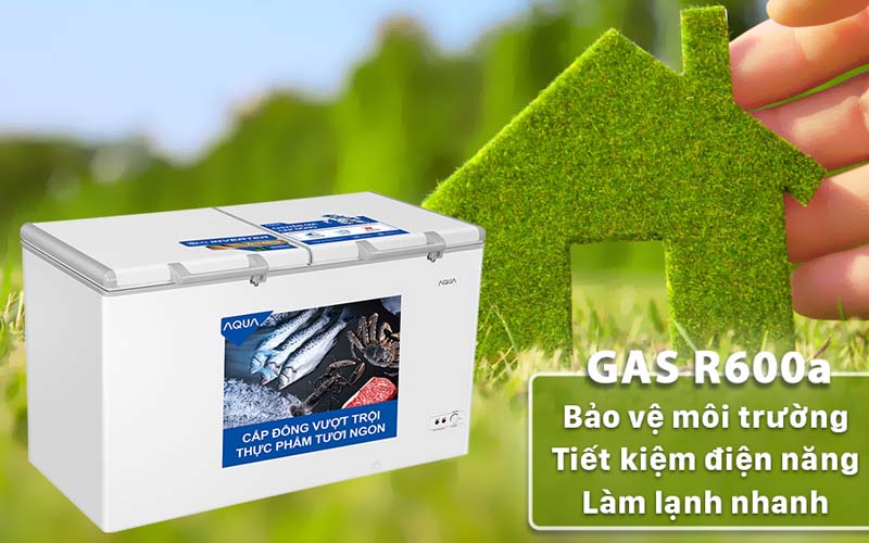 Tủ đông AQUA 319 Lít AQF-C4201E