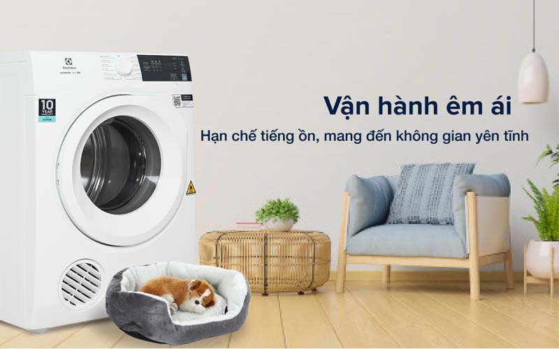 Máy sấy ELECTROLUX 7.5kg EDV754H3WB