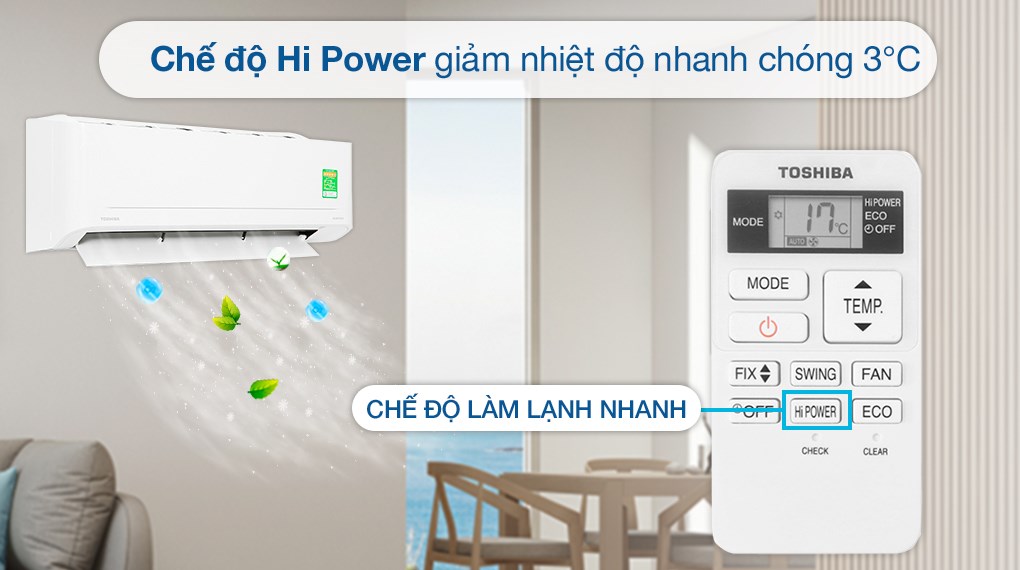 Máy lạnh Toshiba 2 HP Inverter RAS-H18C4KCVG-V - Công nghệ làm lạnh