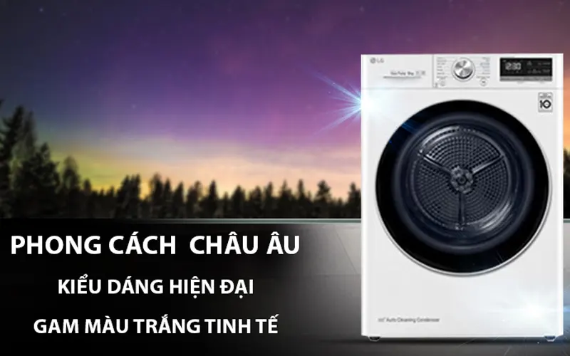 Máy sấy LG 9kg DVHP09W