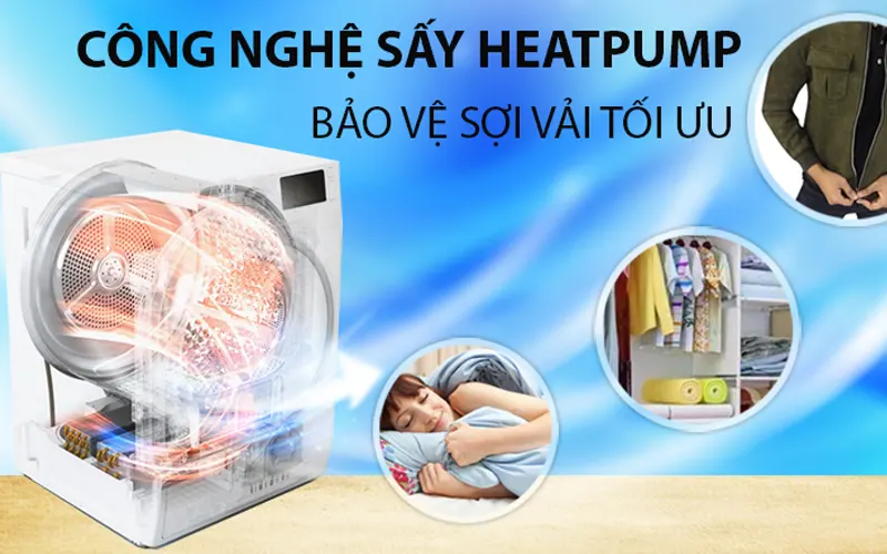 Máy sấy LG 9kg DVHP09W