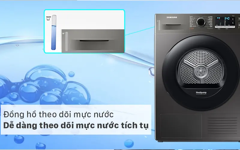 Máy sấy SAMSUNG Inverter 9kg DV90TA240AX/SV