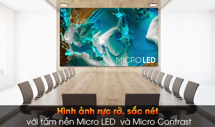 Smart Tivi The Wall Micro LED Samsung 4K 99 inch MNA110MS1A - Micro Contrast và Micro Contrast